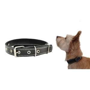 Ошейник кожа 25мм/59см 2 слоя ZooMoDa для собак