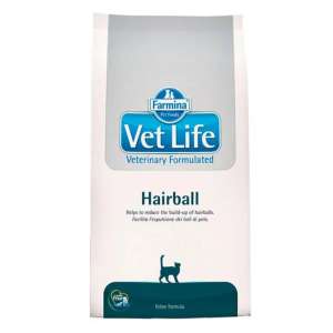 Фармина/Farmina Vet Life Cat Hairball корм для кошек выведение шерстяных комочков 400гр