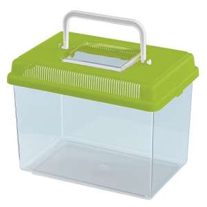Переноска-террариум для рыб и грызунов пласт. с крышкой 2,5л Ферпласт