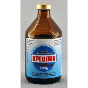 Креолин 100 мл*80 ПЛАСТИК (инсекто-акарицидное, дезинфицирующее св-ва) 