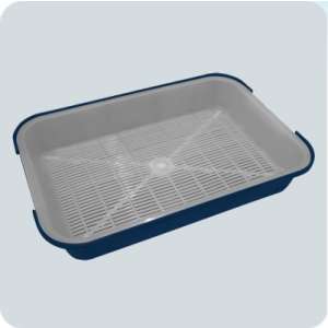 Туалет для кошек с сеткой №2 (поддон 390*290 )Зооник