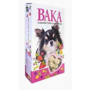 ВАКА Лакомство для собак Ягоды 100гр*18
