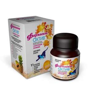 Фармавит Актив для кошек и котят 60 таб.*6