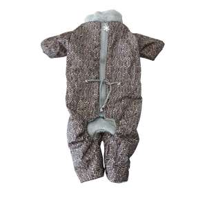 Комбинезон для собак демисезонный на меху спинка 30см для мальчика OSSO