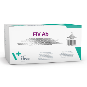 Экспресс-тест VetExpert FIV Ab для выявления иммунодефицита кошек/уп-2 теста