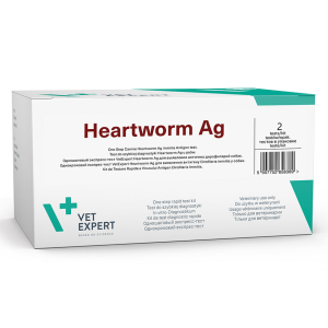 Экспресс-тест VetExpert Canine Heartworm  для выявления Dirofilaria immitis собак/уп-2 теста
