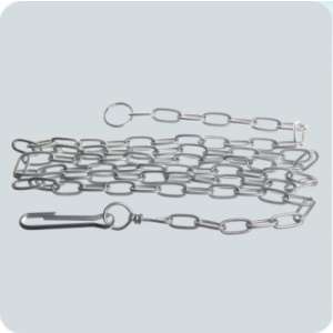 Цепь привязочная сварная с карабином 4мм*2,5м Зооник для собак