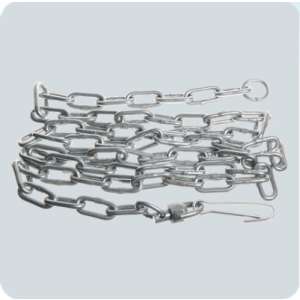 Цепь привязочная сварная с карабином 7мм*3м Зооник
