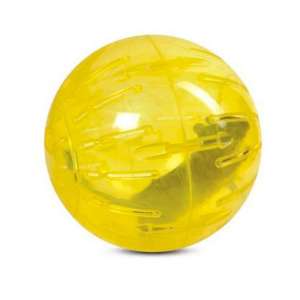 Игрушка для грызунов Шар прогулочный 10см желтый Антицарапки