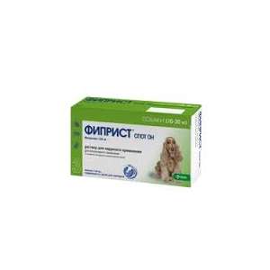 Фиприст Спот Он для собак 10-20кг 1 пипетка (в уп. 3шт) (фипронил)