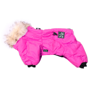 Комбинезон утепленный Nice-Style SLPK135 для девочек фуксия рXL спинка 35см LION