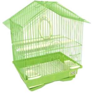 Клетка для птиц №1 домик комплект 30*23*39см Уют для птиц