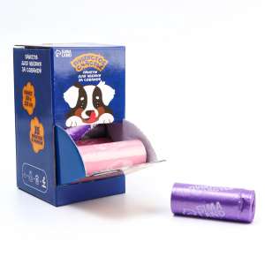 Пакеты для уборки за собаками в шоубоксе 15 рулонов по 15 пакетов