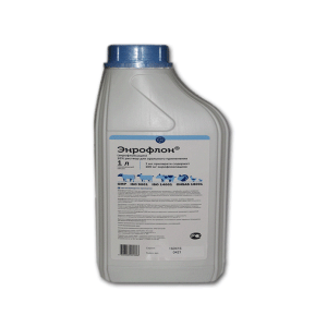 Энрофлон 10% 1л орал. прим-е для птиц