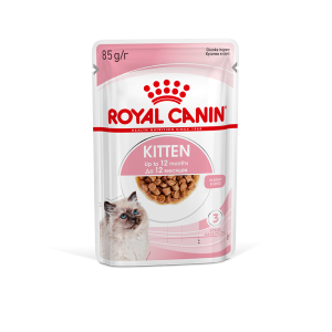 Роял Канин/Royal Canin пауч 85гр корм для котят Киттен Инстинкт с 4-х месяцев нежные кусочки соус для кошек