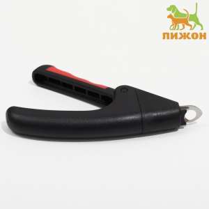 Когтерез гильотина с нескользящей ручкой 13,5*8*2см цвет в ассортименте Пижон