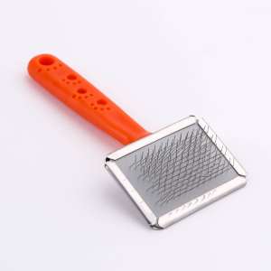 Пуходерка без капли Лапки малая 6*12 см оранжевая Пижон