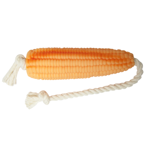 Игрушка для собак кукуруза на веревке 14,5см Зооник
