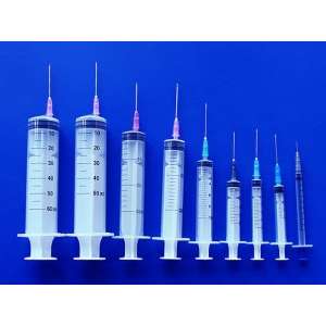 Шприц трехкомпонентный 1 мл *100 26g 0.46x16 мм