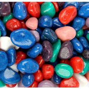 Грунт аквариумный Галька цветная микс 5-10мм 350гр