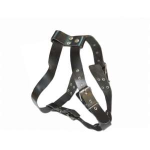 Шлейка кожа 20мм большая ZooMoDa