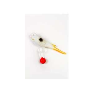 Игрушка для птиц Попугай пластиковый на кольце 15см Beeztees