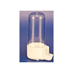 Поилка для птиц евро-клик мини пластиковая белая 4*9см Beeztees