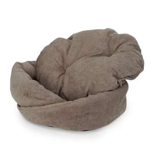 Лежанка круглая с запахом 60*20см шоколадный Вариант