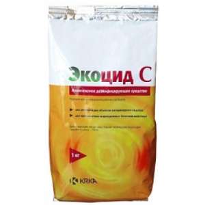 Экоцид С 1 кг ветеринарное дезинфецирующее средство 
