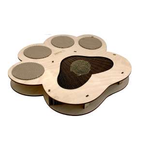 Когтеточка Лапа Сириус из сотового наполнителя 26*23*5,1см PETTO