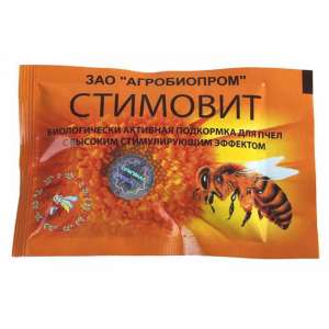 Стимовит подкормка для пчел 40г (биологически активная подкормка с высоким стимулирующим эффектом)