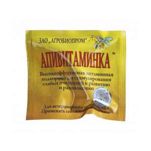 Апивитаминка 2мл (высокоэффективная вит. подкормка д/стимул-я слабых пчелосемей к разв. и размнож.)