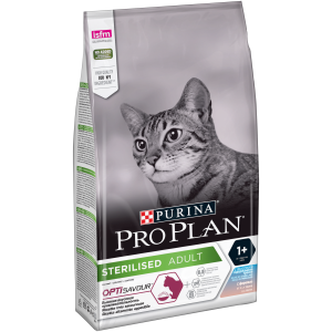 Про План/Pro Plan 1,5кг корм для кошек Sterilised стерилизованных/кастр Треска/форель