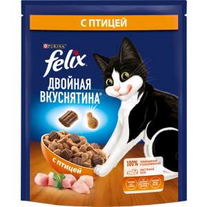 Феликс/Felix Doubli Delicious 200гр корм для кошек Птица для кошек
