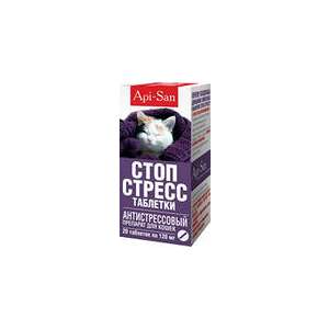 Стоп-Стресс для кошек 20*200мг *10