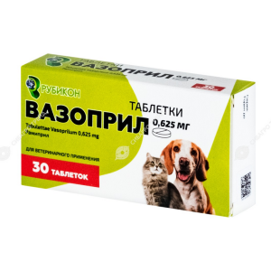 Вазоприл 0,625 мг уп. 30 табл. ДВ рамиприл