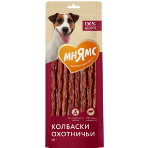 Мнямс для собак На каждый день Колбаски охотничьи 80 г