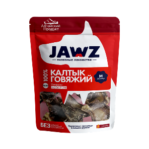 Джавз/JAWZ лакомства для собак Калтык говяжий пакет №32 р-р М 80гр*30 для собак