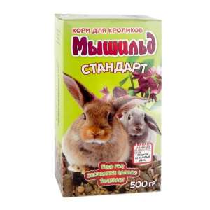Мышильд корм для кроликов Стандарт 500гр*14 для грызунов