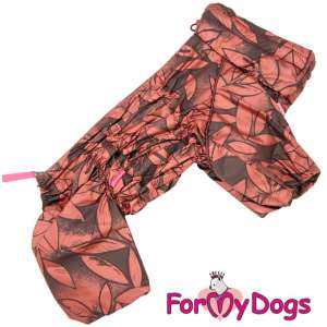 Дождевик для девочек 14, спинка 30см коричневый