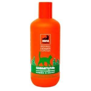 Шампунь Айда Гулять для короткошерстных кошек и котят 300мл