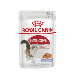 Роял Канин/Royal Canin пауч 85гр корм для кошек Инстинктив от 1года кусочки в желе*12 
