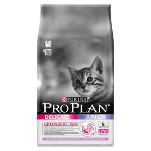 Про План/Pro Plan 1,5кг корм для котят Delicate чувствительное пищеварение Индейка/рис*8