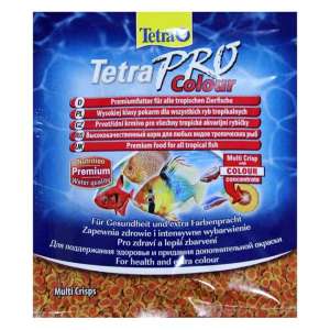 TetraPro Color корм для декоративных рыб чипсы 12гр для рыб