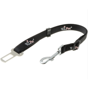 Ремень безопасности "V.I.Pet Авто25" 25мм (43-70см) черный