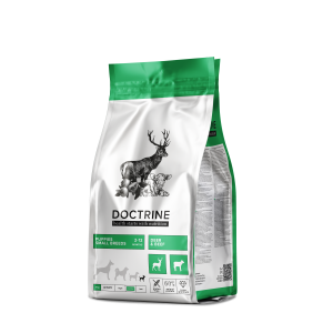 Доктрин/Doctrine Беззерновой корм для щенков мелких пород Телятина и оленина 3кг*4 для собак