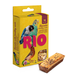 Рио Бисквиты для птиц с полезными семенами 5*7г*8