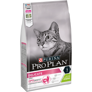 Про План/Pro Plan 1,5кг корм для кошек Delicate чувствитвительное пищеварение Ягненок
