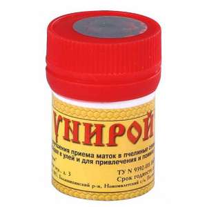 Унирой гель 20гр (д/улучшения приема маток в пчел. семьи)