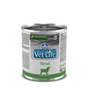 Фармина/Farmina конс. Vet Life Renal корм для собак при заболеваниях мочевыводящих путей 300гр*6 